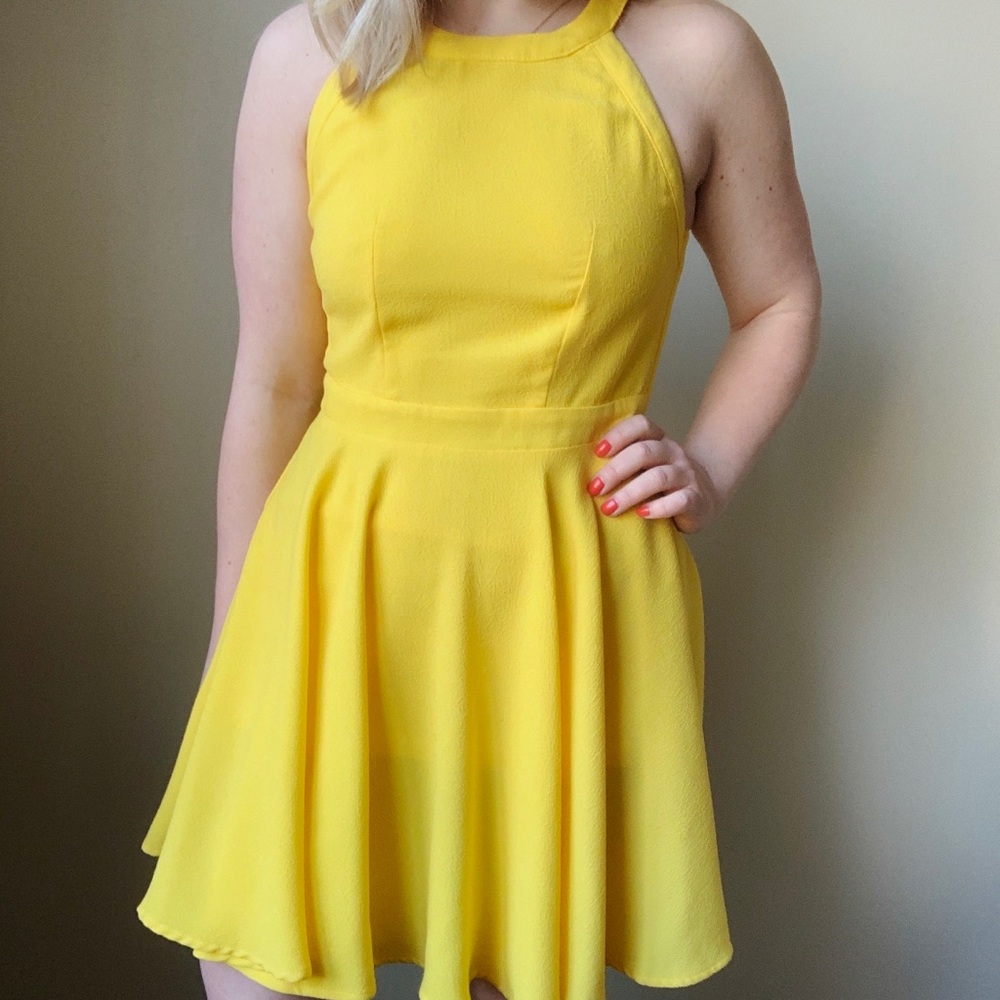 NWT Yellow Dress